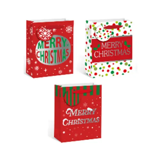 Premium Christmas Gift bag 210 GSM Hot Stamped