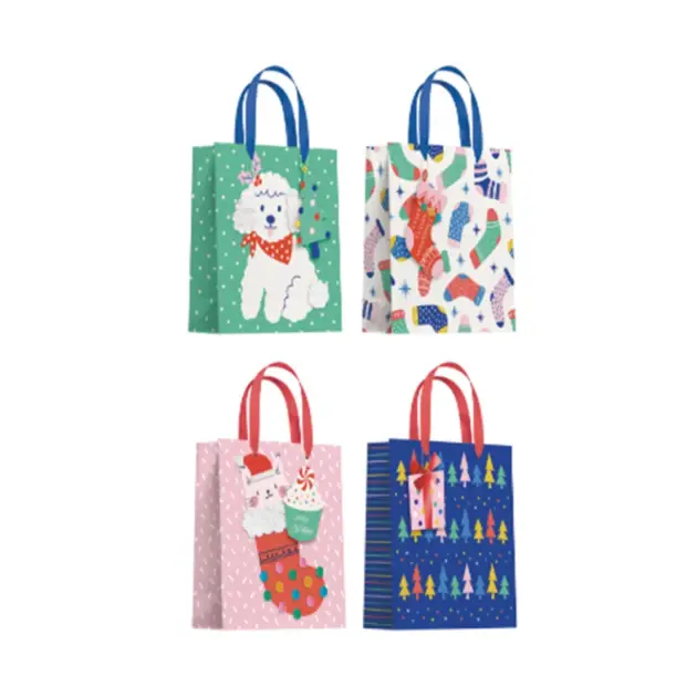 Premium Christmas Gift bag 210 gsm Hot Stamped
