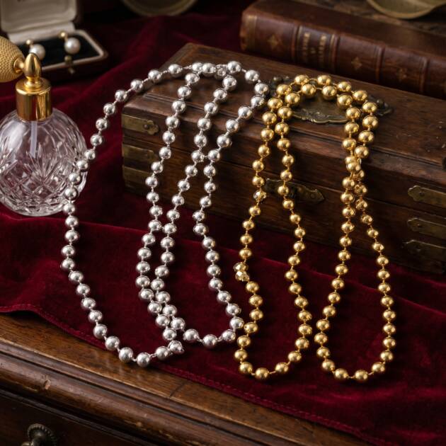 Beads 6 Pack Gold & Silver