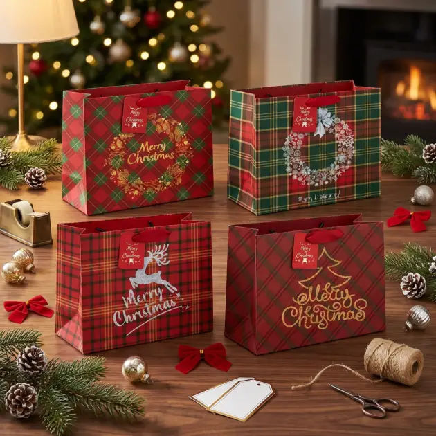 Premium Horizontal Christmas Gift bag