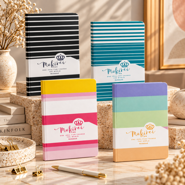 A5 Hardcover Notebook Bold Stripes