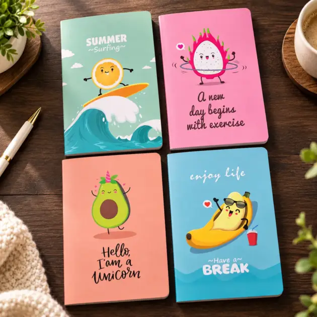 A5 Notebook Cute Fruit Characters